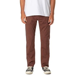Katin Pipeline Chino Men's Pants - Mahogany