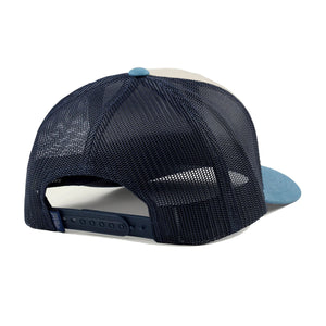 Marsh Wear Script Men's Trucker Hat - Stone