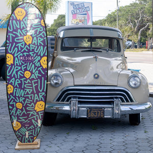 Medina Smile 6'6 Soft Surfboard - Black