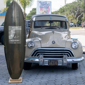 Medina Old News 6'4 Soft Surfboard - Black/White