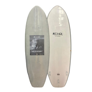 Medina Hammock 5'8 Soft Surfboard - Grey/White