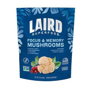 Laird Superfood Focus and Memory Mushrooms - 3.17oz
