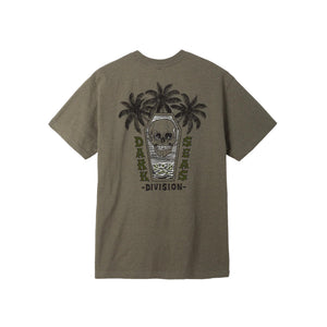 Dark Seas Foremost Blended Men's S/S T-Shirt - Military Green Heather
