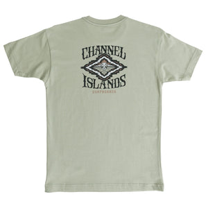 Channel Islands Pirate Youth Boy's S/S T-Shirt - Moss Green