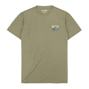 Jetty Striker Men's S/S T-Shirt - Mustard