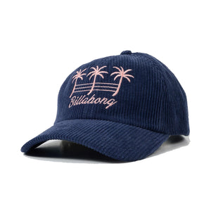 Billabong Corduroy Dad Cap Women's Hat - Classic Navy