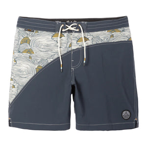 Dark Seas Aliso Men's 18" Boardshorts - Navy/Antique