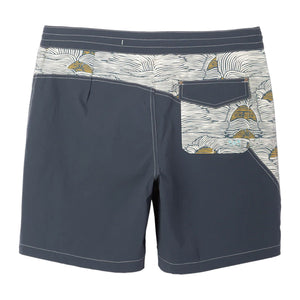 Dark Seas Aliso Men's 18" Boardshorts - Navy/Antique