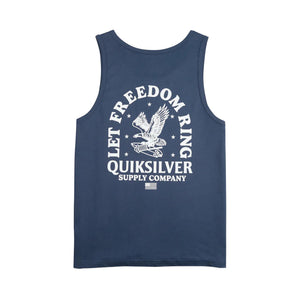 Quiksilver Freedom Ring Men's Tank Top - Dark Denim