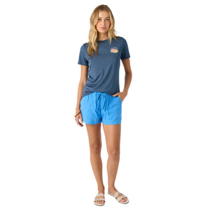 O'Neill Breezy UPF Women's S/S Sun Shirt - Navy