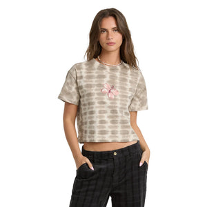 Billabong Holidazed Knit Women's S/S T-Shirt - Cobblestone
