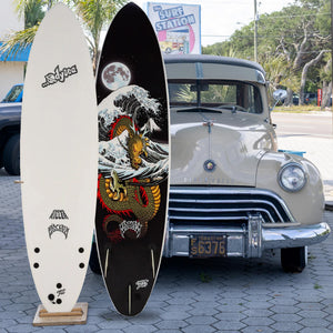 Catch Surf ...Lost® Crowd Killer 6'8 Soft Surfboard - White