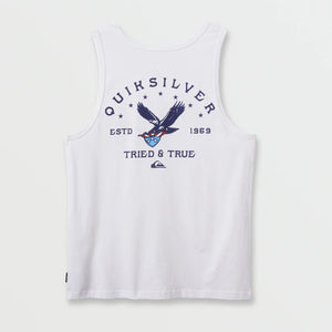 Quiksilver Eagle USA Men's Tank - White