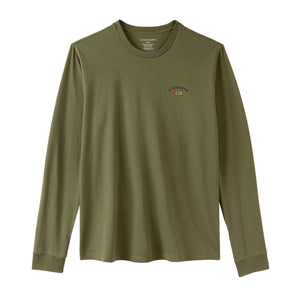 Outerknown Journey Fish L/S Men's Shirt - Olive Night