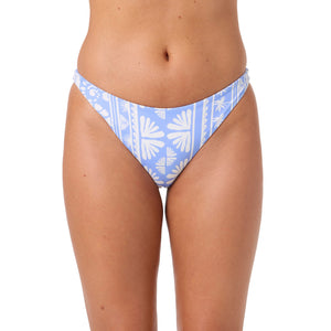 O'Neill Surf Abstract Flamenco Revo Cheeky Women's Bikini Bottoms - Azurine
