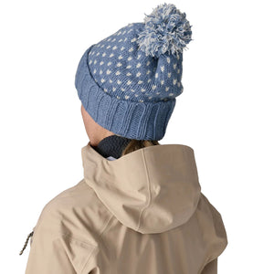 Patagonia Snowbelle Women's Beanie - Offset Dot Barnacle Blue