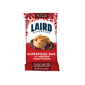 Laird Superfood Peanut Butter Chocolate Chip Protein Bar