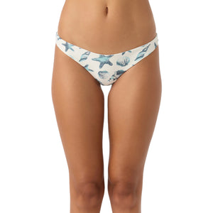 O'Neill Saltwater Essentials Rockley Medium Women's Bikini Bottoms - Vanilla