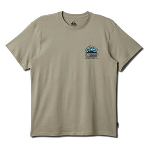Quiksilver Mutli Terrain Men's S/S T-Shirt - Pale Aloe