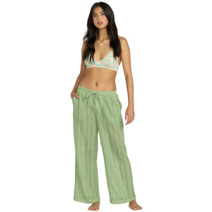 Billabong Tropic Beach Cover Up Women's Pants - Pistachio
