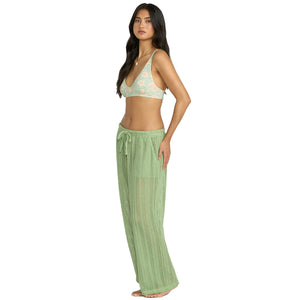 Billabong Tropic Beach Cover Up Women's Pants - Pistachio