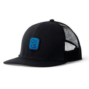 Outerknown OK KS Patch Men's Trucker Hat - Pitch Black