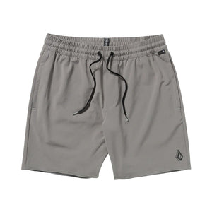 Volcom Nomoly Elastic 18" Men's Walkshorts - Pewter