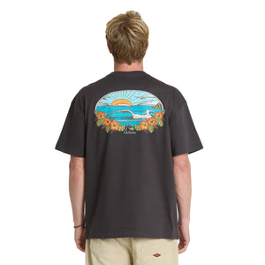 Quiksilver A Frames Original Knit Men's S/S T-Shirt - Phantom
