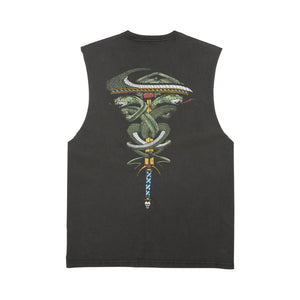 Quiksilver Serpents Men's S/S Tank - Phantom