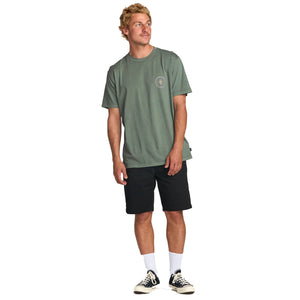 Billabong Rotation Premium Wave Wash Men's S/S T-Shirt - Pine