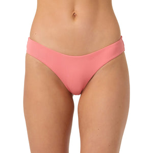 O'Neill Saltwater Solids Blue Lagoon Full Women's Bottoms - Shell Pink