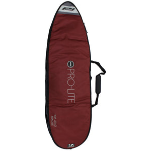 Pro-Lite Smuggler Series Shortboard Double/Triple Travel Surfboard Bag - Maroon