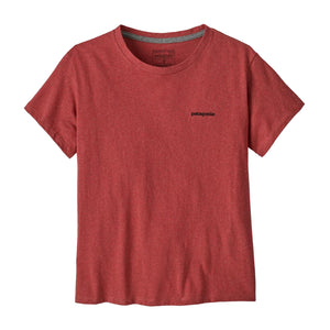 Patagonia P-6 Logo Responsibili-Tee® Women's S/S T-Shirt - Potters Red