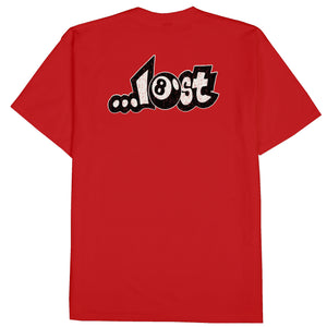 Lost 8 Ball Lam Men's S/S T-Shirt - Flame