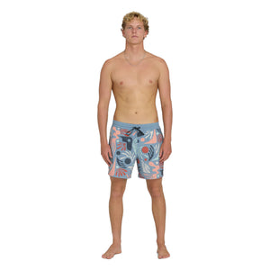 Billabong Good Time Layback 17" Men's Boardshorts - Real Teal