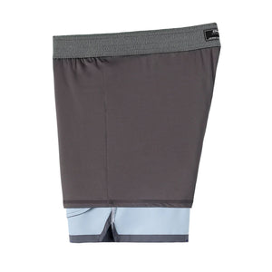 O'Neill Perform Light Lined Elastic Waist 15" Men's Walkshorts - Graphite