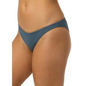 O'Neill Saltwater Solids Rockley Medium Women's Bikini Bottoms - Slate