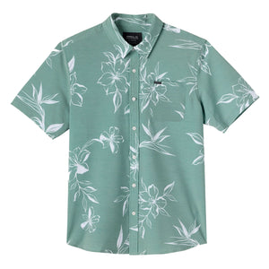O'Neill TRVLR Traverse Relaxed UPF Men's Dress Shirt - Sage