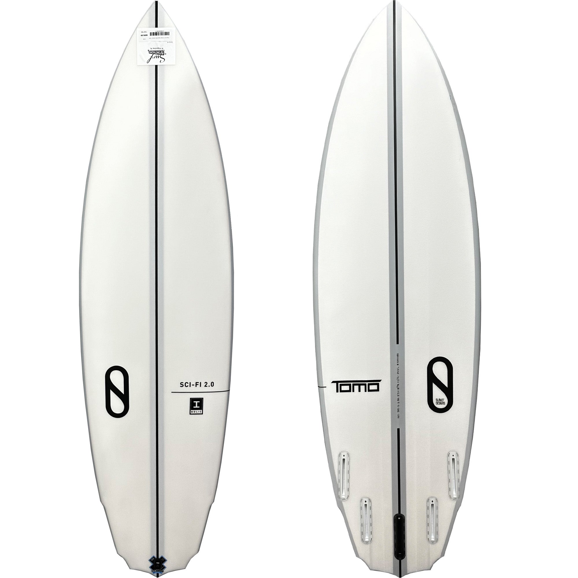 Firewire Sci-Fi 2.0 Slater Designs IBolic Surfboard - Futures