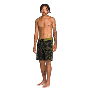 Volcom Infuse Scallop 19" Men's Boardshorts - Sonic Green