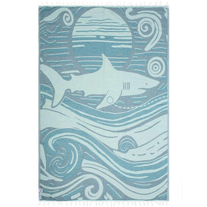 Sand Cloud Fahlo Large Towel - Voyage Shark