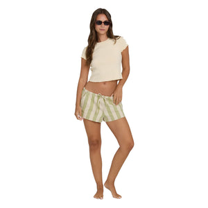 Billabong Low Tide Yarn-Dye Woven Women's Shorts - Cactus