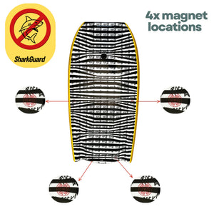 Rock-It SHARKGUARD 42.5" Bodyboard - Yellow