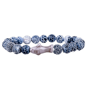 Fahlo The Voyage Shark Tracking Bracelet - Deep Blue