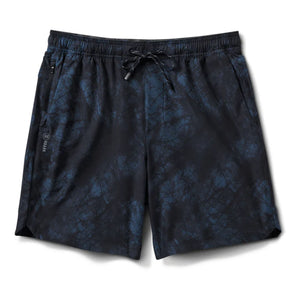 Roark Serrano 7" Active Stretch Men's Walkshorts - Navy Tie Dye