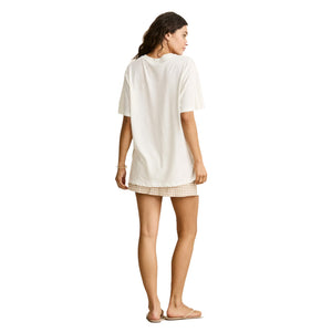 Rhythm London Check Women's Skort - Natural