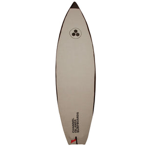 Channel Islands Snuggie 2.0 Shortboard Surfboard Sock - Grey/Black