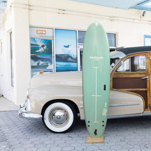 Softech Roller 2.0 8'6 Soft Surfboard - Seafoam