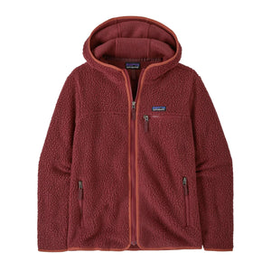 Patagonia Retro Pile Fleece Women's Hoodie - Sequoia Red