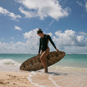 Drifter Surf Classic Women's L/S Surfsuit - Black